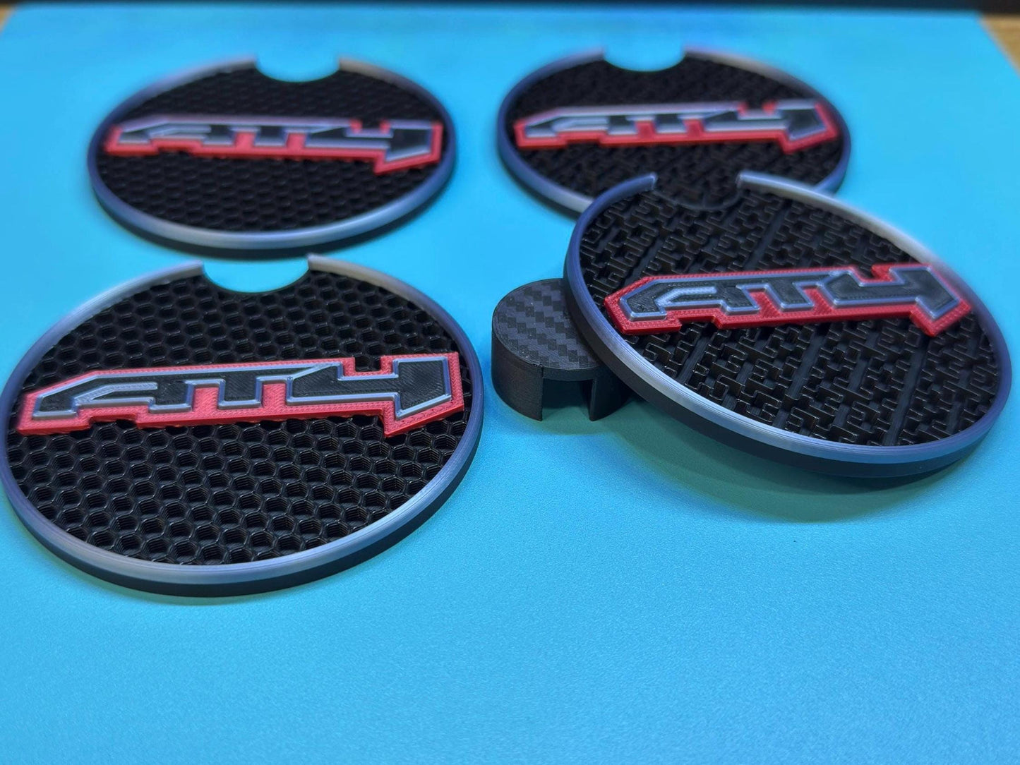 Custom Fit Coasters - Designed to Fit 2021 & newer GMC AT4