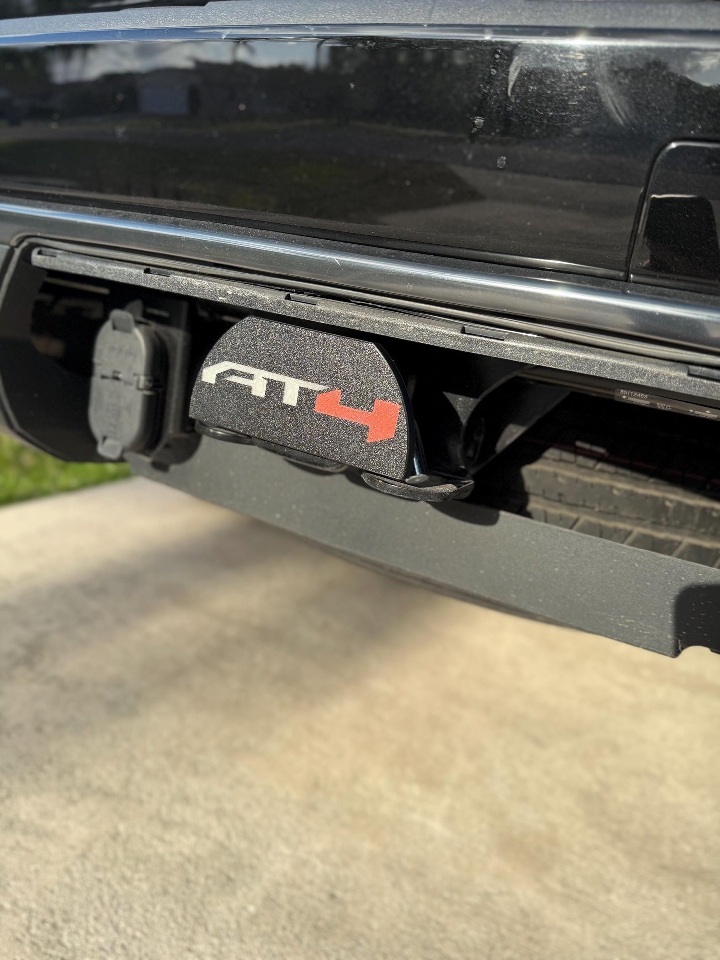 Glow-in-the-Dark 2" Trailer Hitch Plug: Fits Chevy, GMC Trucks & SUVs