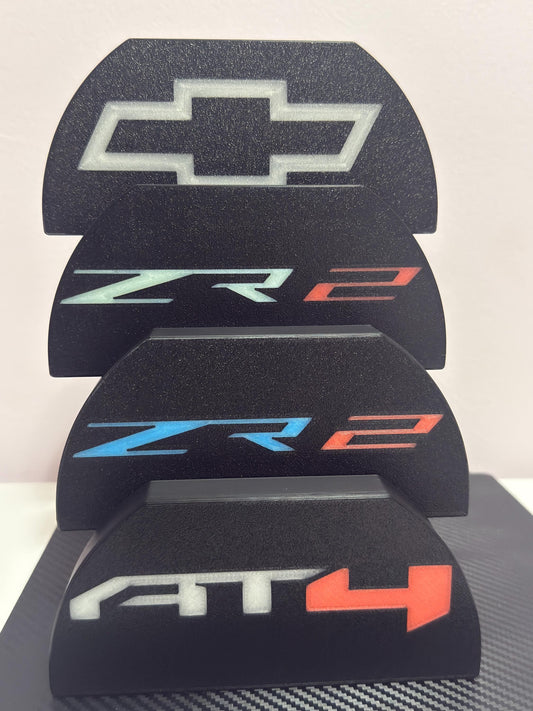 Glow-in-the-Dark 2" Trailer Hitch Plug: Fits Chevy, GMC Trucks & SUVs