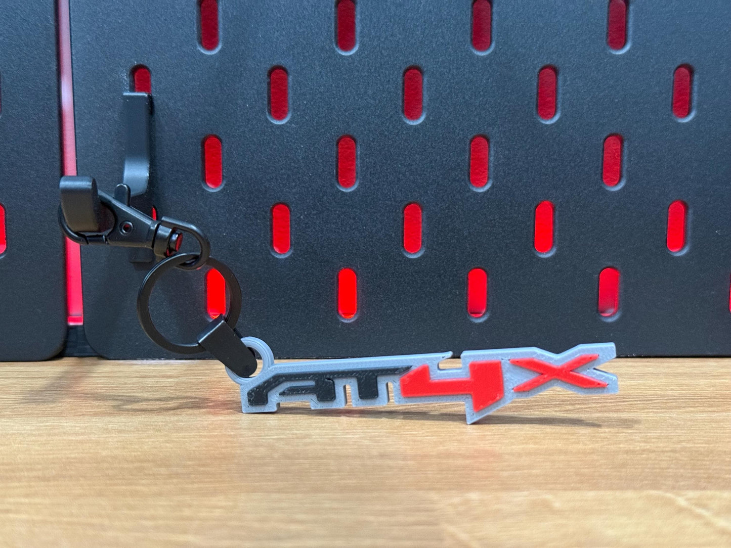 GMC AT4X Logo Keychain (Set of 2) - Glow in the Dark Car Accessories