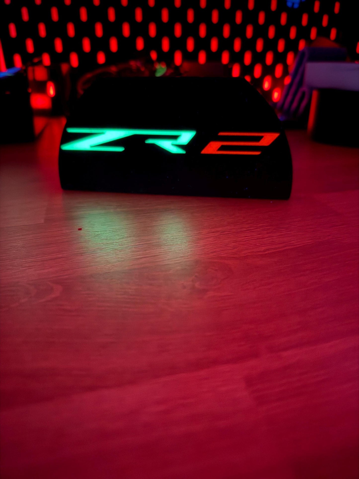 Glow-in-the-Dark 2" Trailer Hitch Plug: Fits Chevy, GMC Trucks & SUVs