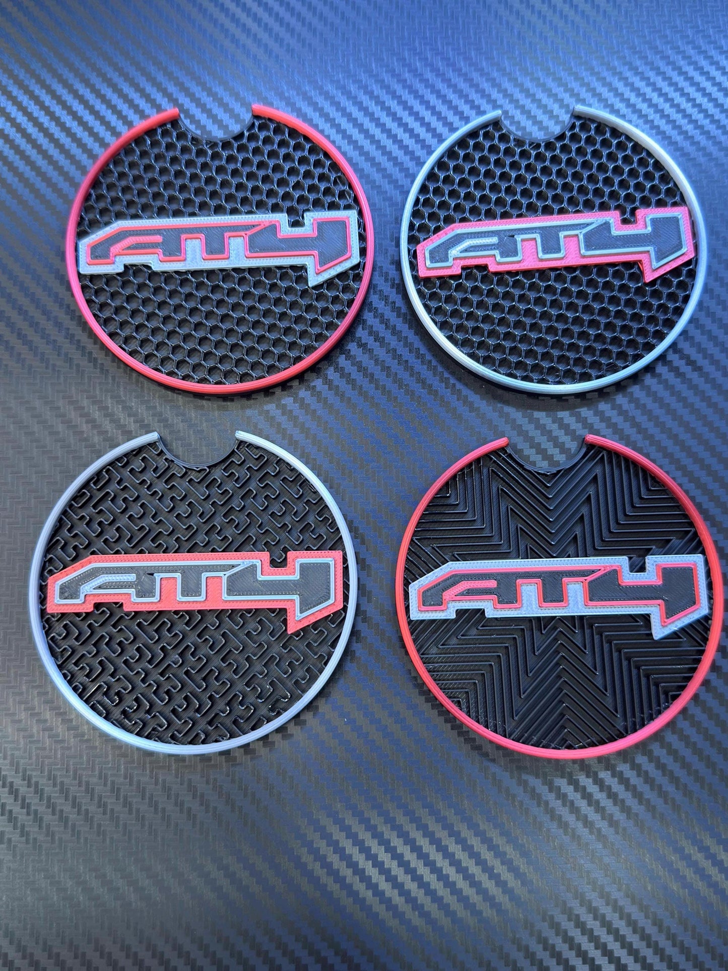 Custom Fit Coasters - Designed to Fit 2021 & newer GMC AT4