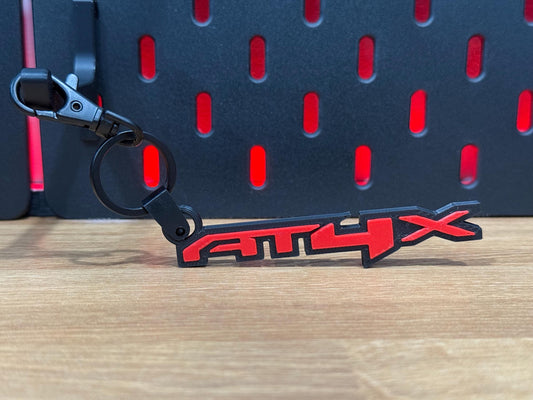 GMC AT4X Logo Keychain (Set of 2) - Glow in the Dark Car Accessories