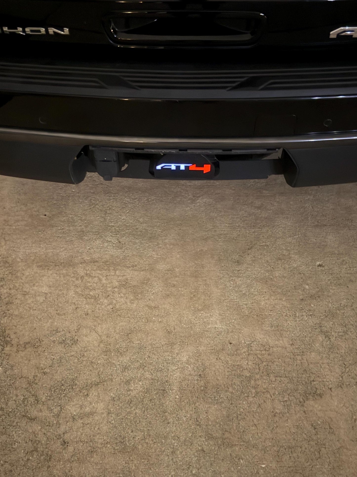 Glow-in-the-Dark 2" Trailer Hitch Plug: Fits Chevy, GMC Trucks & SUVs