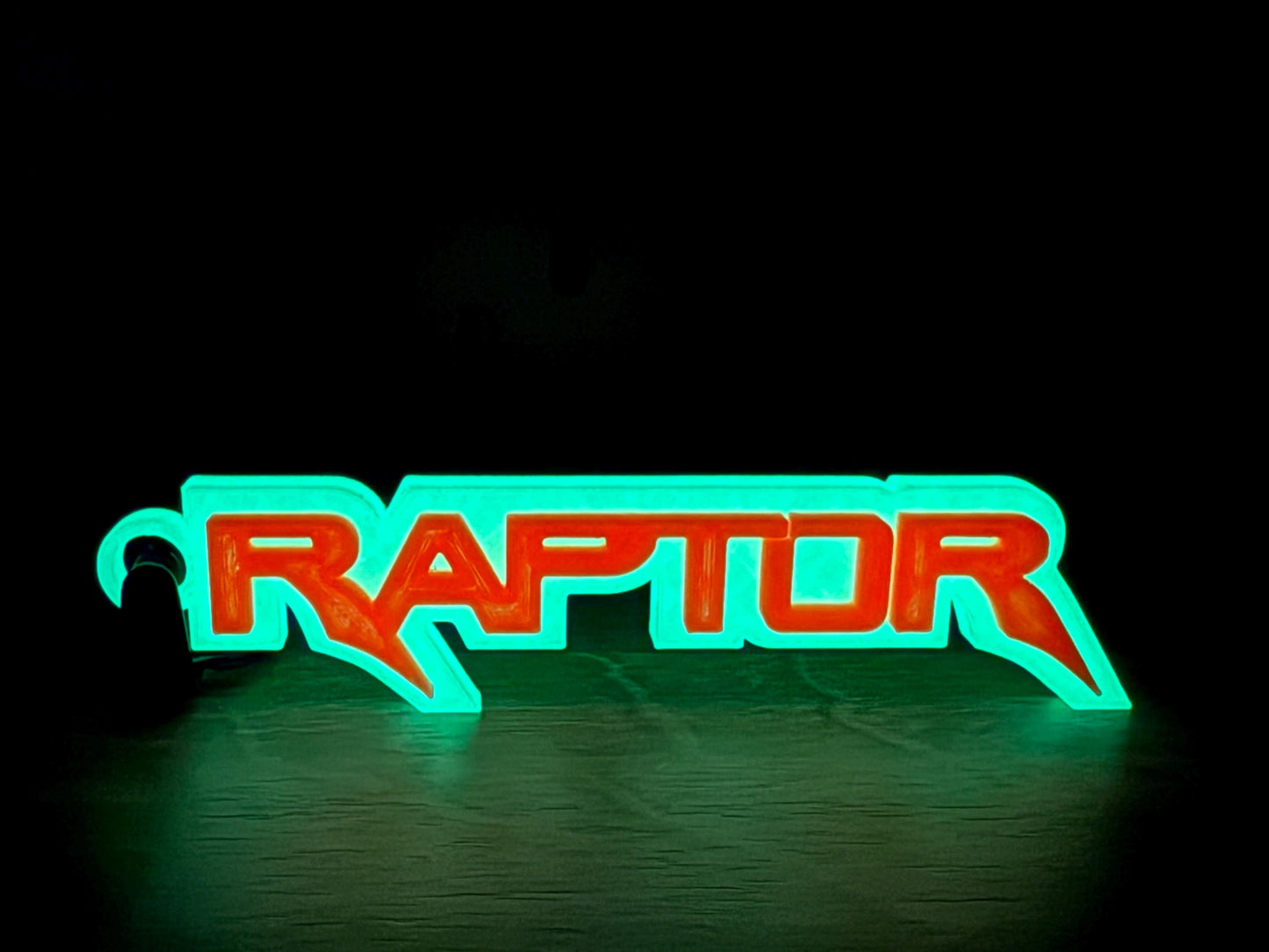 Ford Raptor Keychain Set: Glow-in-the-Dark Truck Accessories