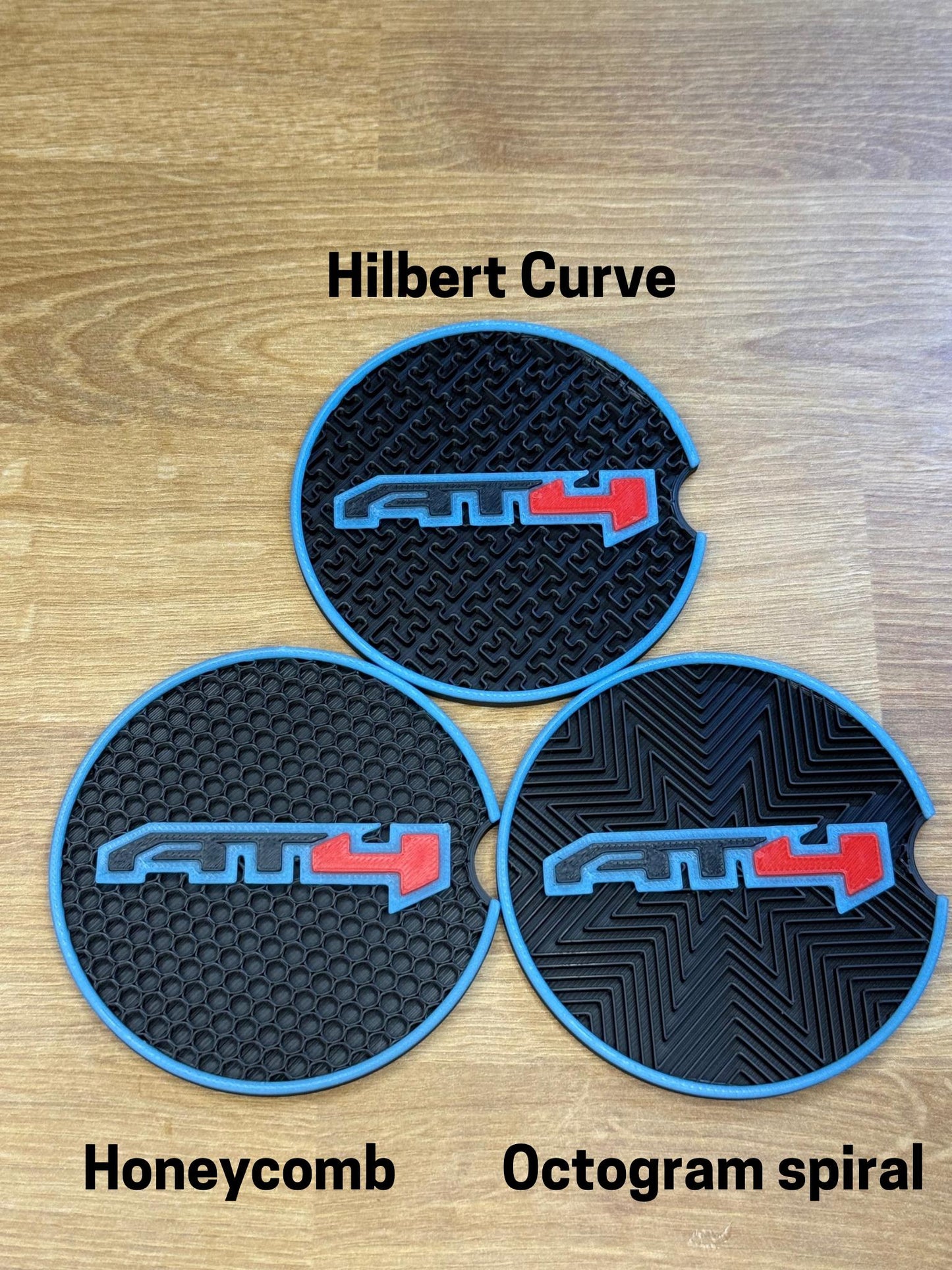 Custom Fit Coasters - Designed to Fit 2021 & newer GMC AT4