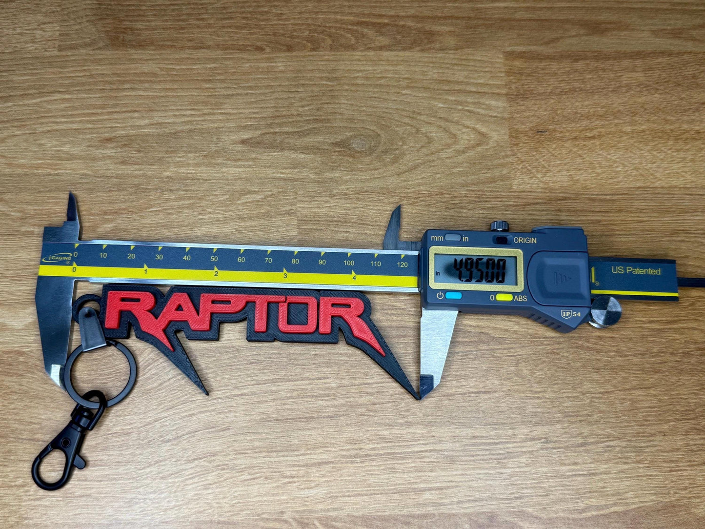 Ford Raptor Keychain Set: Glow-in-the-Dark Truck Accessories