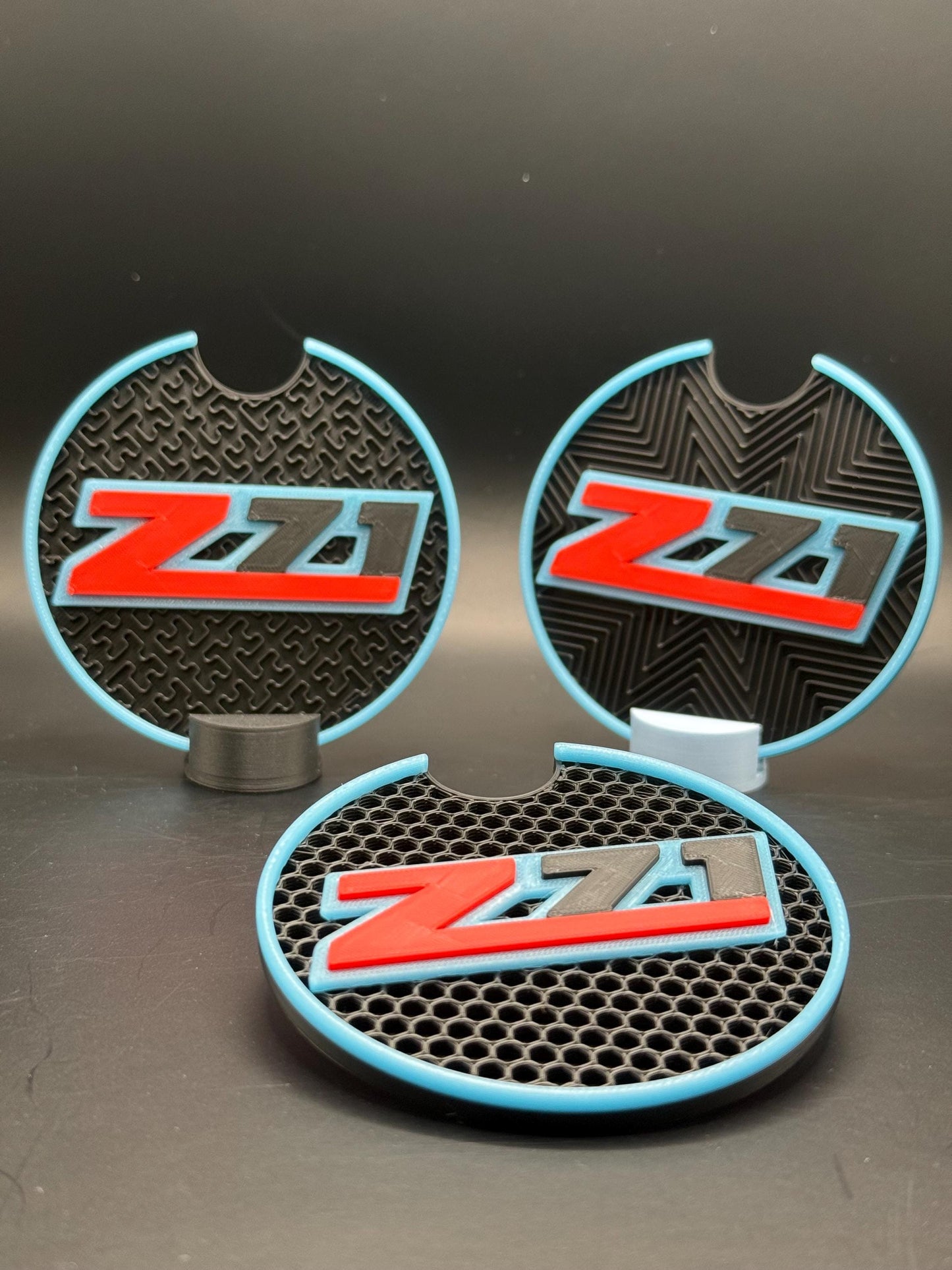 Glow in the Dark Coasters for Chevy Z71: Silverado, Tahoe, Suburban