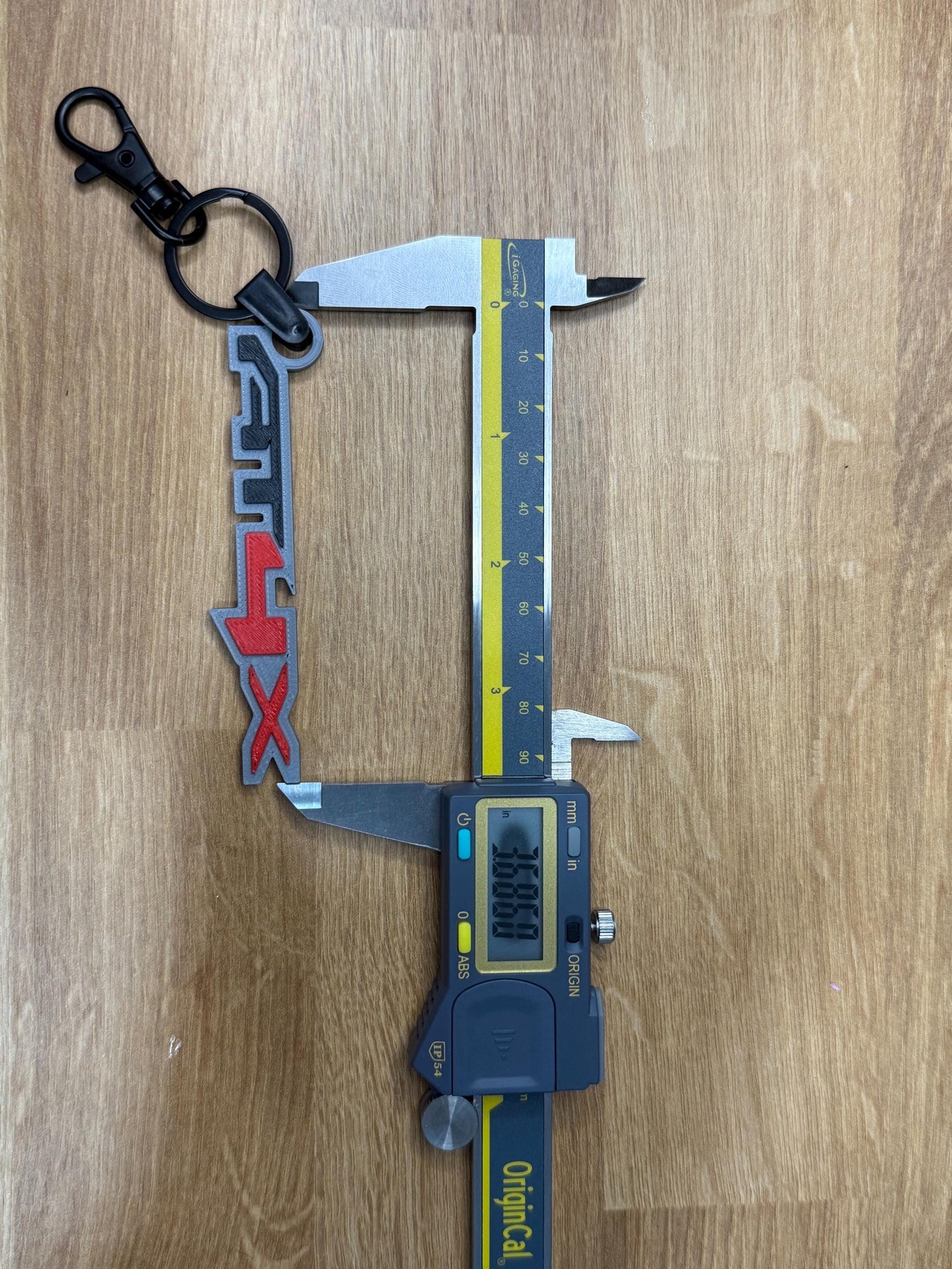 GMC AT4X Logo Keychain (Set of 2) - Glow in the Dark Car Accessories