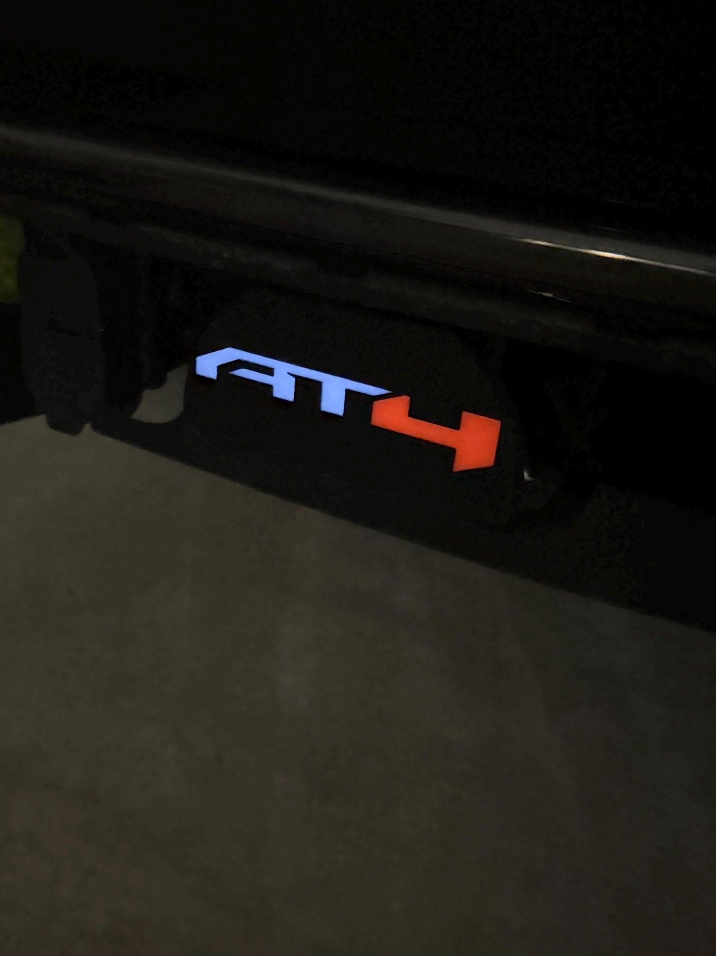 Glow-in-the-Dark 2" Trailer Hitch Plug: Fits Chevy, GMC Trucks & SUVs