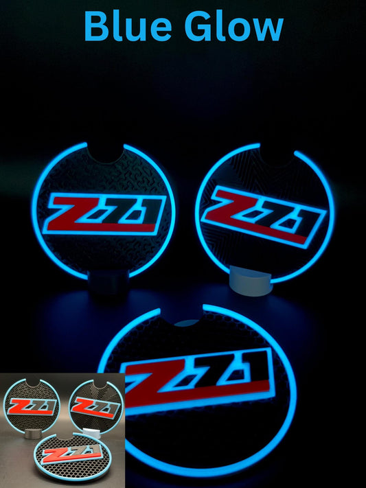 Glow in the Dark Coasters for Chevy Z71: Silverado, Tahoe, Suburban