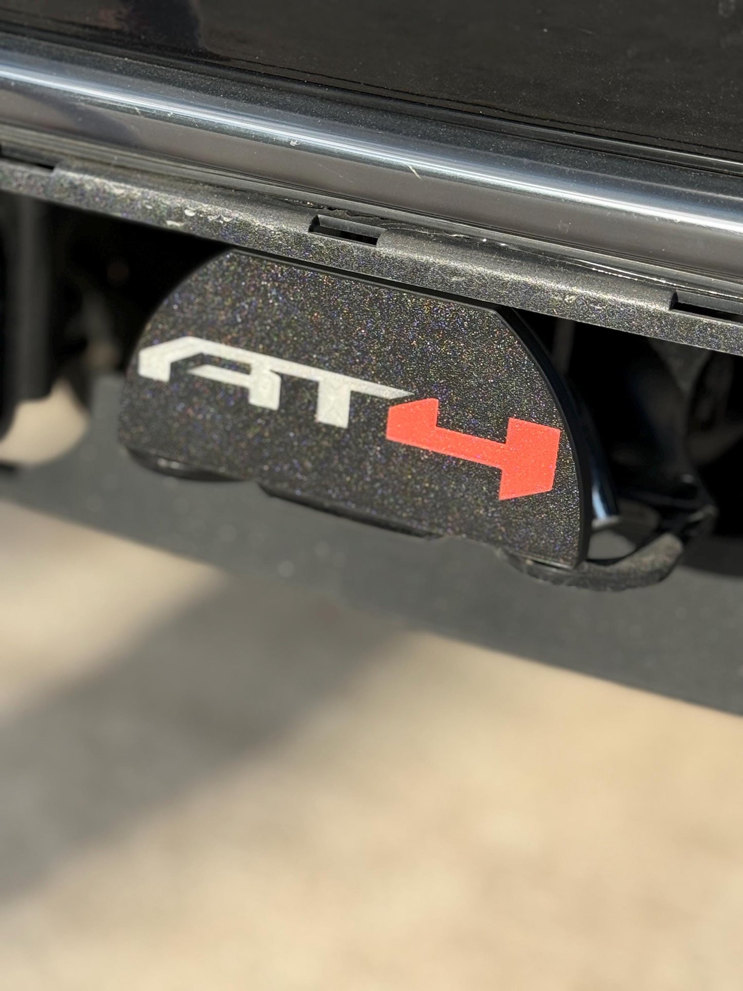 Glow-in-the-Dark 2" Trailer Hitch Plug: Fits Chevy, GMC Trucks & SUVs