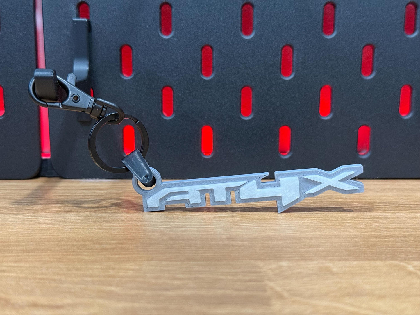 GMC AT4X Logo Keychain (Set of 2) - Glow in the Dark Car Accessories